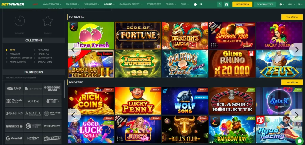 Betwinner Casino en Côte d'Ivoire