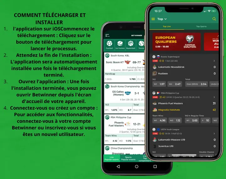 Comment télécharger et installer l'application sur iOS